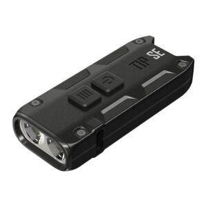 Nitecore TIP SE: linterna de llavero metálica de 700 lúmenes con 2 LED OSRAM P8