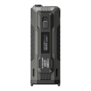 Linterna EDC plana Nitecore EDC37 con pantalla que muestra 8000 lúmenes