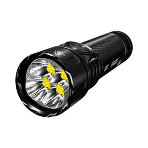 Cabezal de la linterna Nitecore EX7 visto de frente con sus cuatro LED