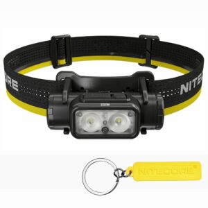 Nitecore NU53: frontal industrial recargable USB-C de 1800 lúmenes
