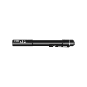 Linterna médica Nitecore MT06MD tipo bolígrafo con clip, vista lateral