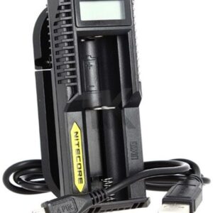 Nitecore UM10 · Cargador USB individual para baterías Li-ion e IMR