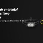 Linternas Nitecore NU25 MCT, NU43 sobre fondo oscuro