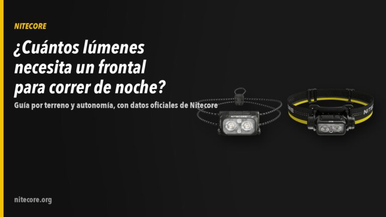Home-new 18 Linternas Nitecore NU25 MCT, NU43 sobre fondo oscuro