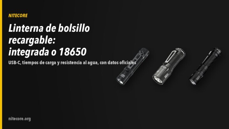 Home-new 19 Linternas Nitecore EDC31, MT1C PRO, MT2C PRO sobre fondo oscuro