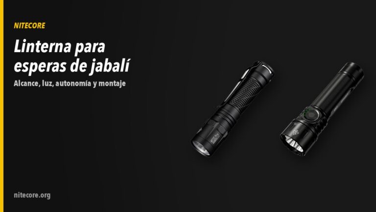 Home-new 20 Linternas Nitecore MT2C PRO, EX7 sobre fondo oscuro
