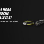 Linternas Nitecore NU25 MCT, TIKI LE, FL-NITE-EDC07-BK sobre fondo oscuro
