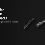 Linternas Nitecore MT2C PRO, P20IX, HA25 UHE sobre fondo oscuro