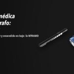 Linternas Nitecore MT06, TIP sobre fondo oscuro