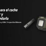 Linternas Nitecore FL-NITE-EDC07-BK, NWL30, TIKI LE sobre fondo oscuro