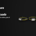 Linterna para ir a setas: salir al bosque antes del amanecer con la luz adecuada 3 Linternas Nitecore NU25 MCT, HA25 UHE, NU53 sobre fondo oscuro