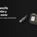 Linterna para personas mayores: sencilla, con un solo botón y siempre a mano 3 Linternas Nitecore FL-NITE-EDC07-BK, NWL30, TIKI LE sobre fondo oscuro