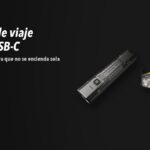 Linternas Nitecore FL-NITE-EDC07-BK, NU25 MCT sobre fondo oscuro