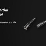 Linternas Nitecore SRT7BLACK, P20IX, TM9KPRO sobre fondo oscuro