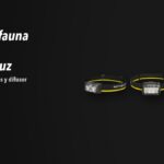 Linternas Nitecore NU25 MCT, HA25 UHE, NU53 sobre fondo oscuro